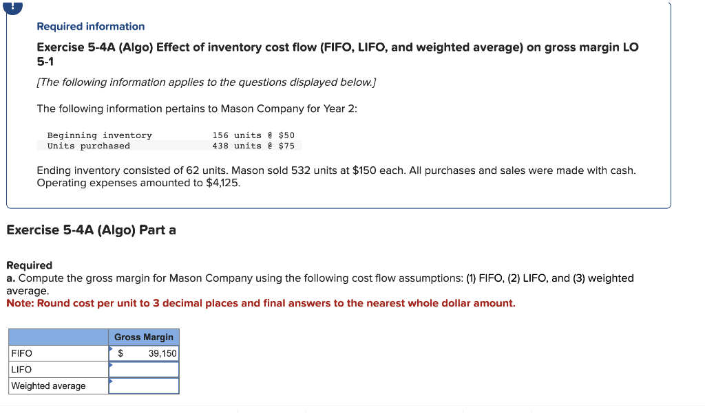 Solved B What Is The Amount Of Net Income Using Fifo Lifo 5129