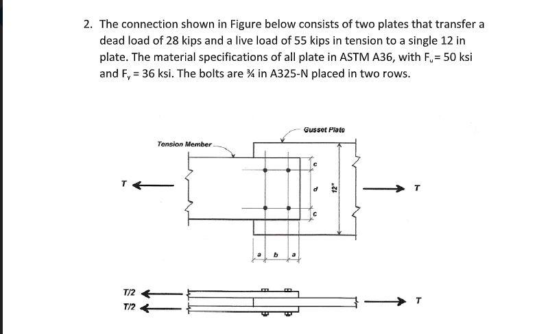 Solved 2. The connection shown in Figure below consists of | Chegg.com