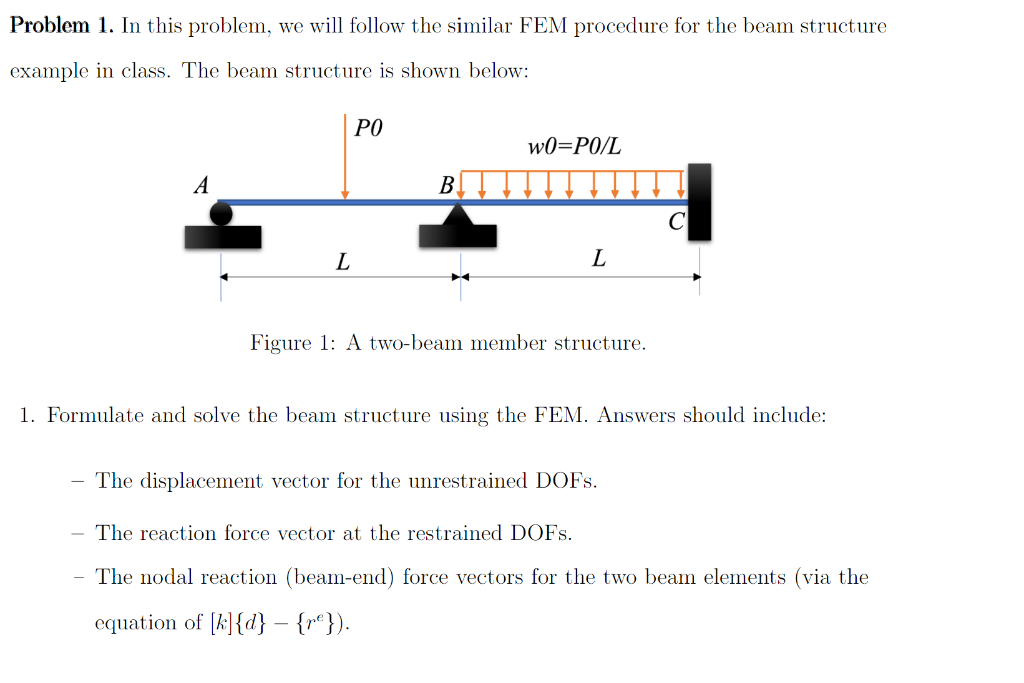Solved Problem 1. In this problem, we will follow the | Chegg.com