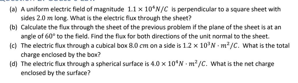 Solved a A Uniform Electric Field Of Magnitude 1 1 104 N C Chegg