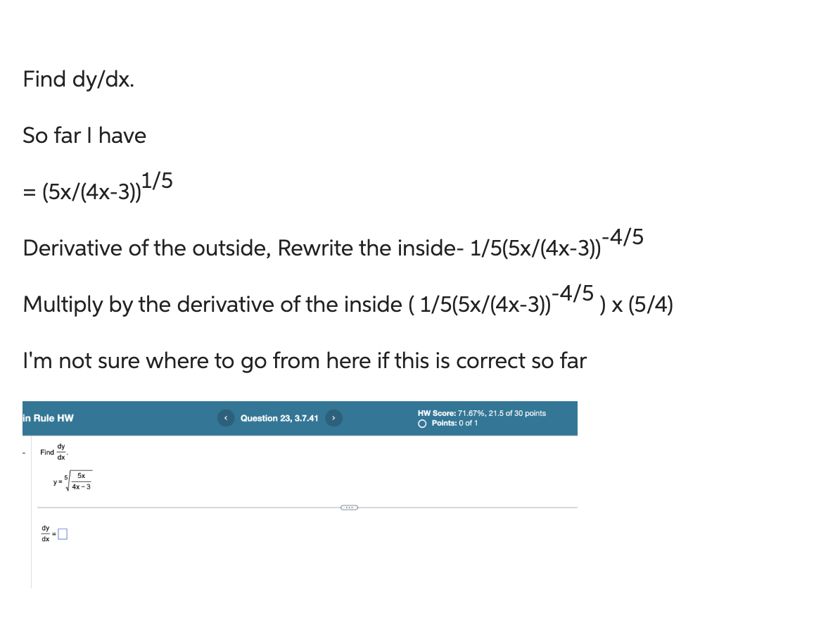 derivative of x 3 2x 5 4