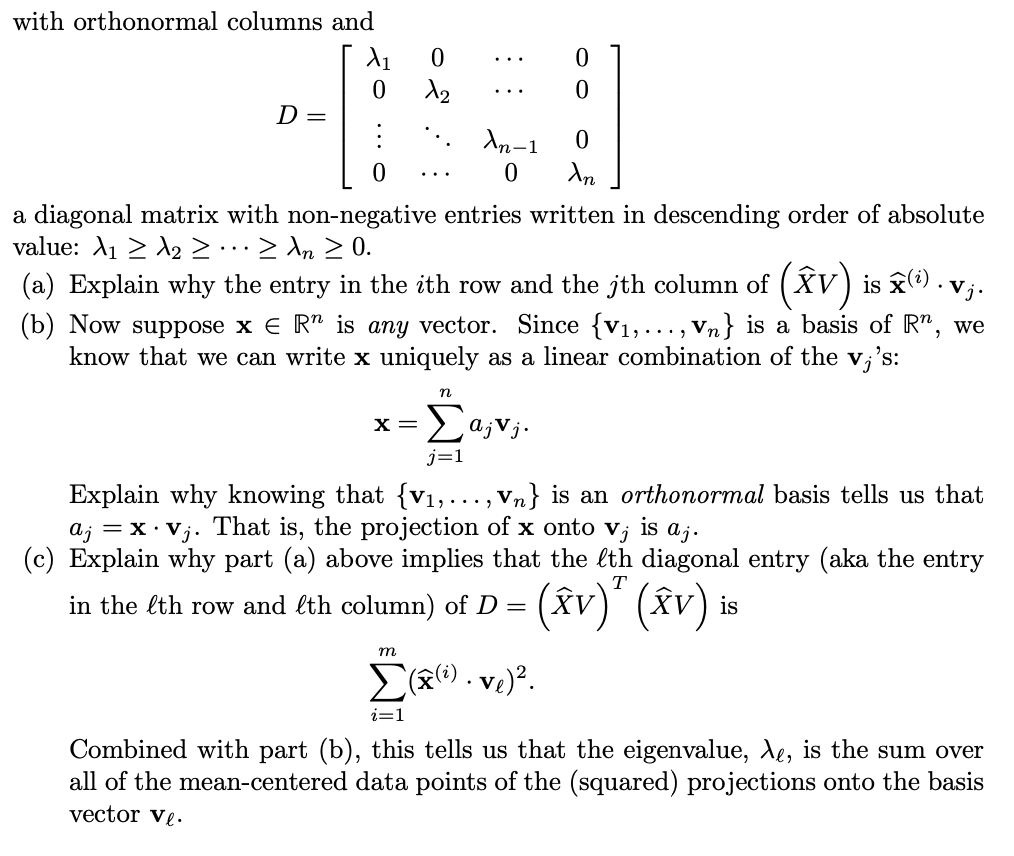 3 Now We Turn To Examining The Covariance Matrix Chegg Com