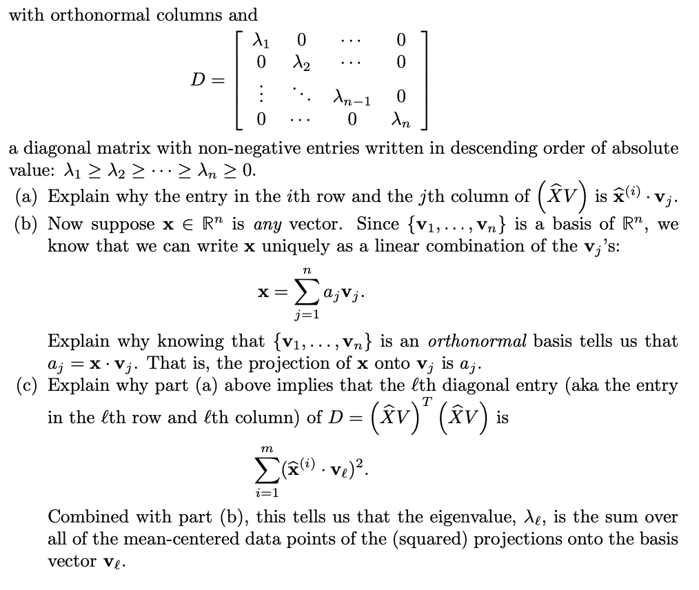 3 Now We Turn To Examining The Covariance Matrix 2 Chegg Com