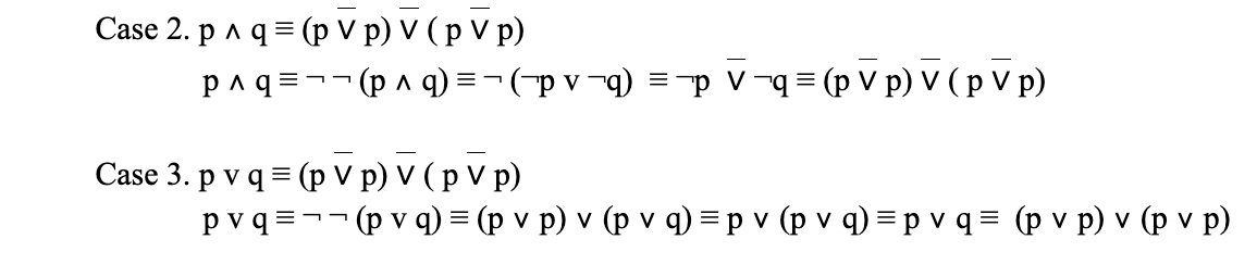 Solved 1. The NOR operator is defined to be pvˉq≡¬(p∨q). | Chegg.com