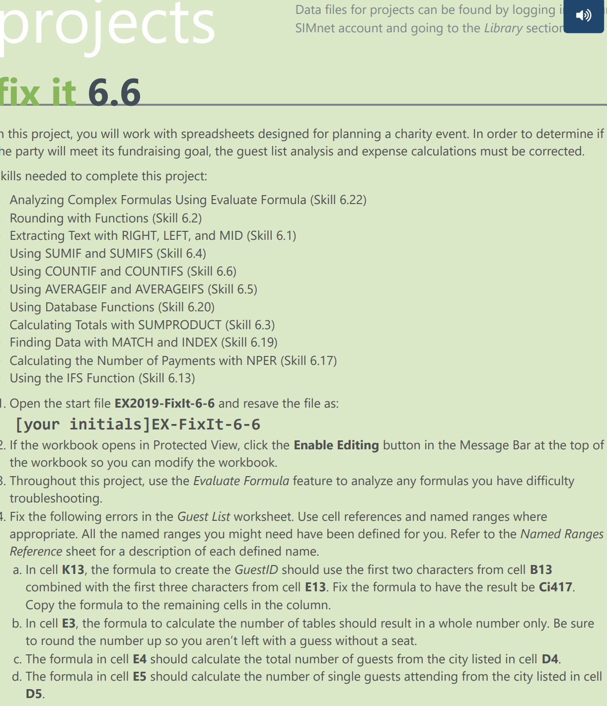 Project Fixer Solved Please Help! Project: fix it 6.6this project, you | Chegg.com