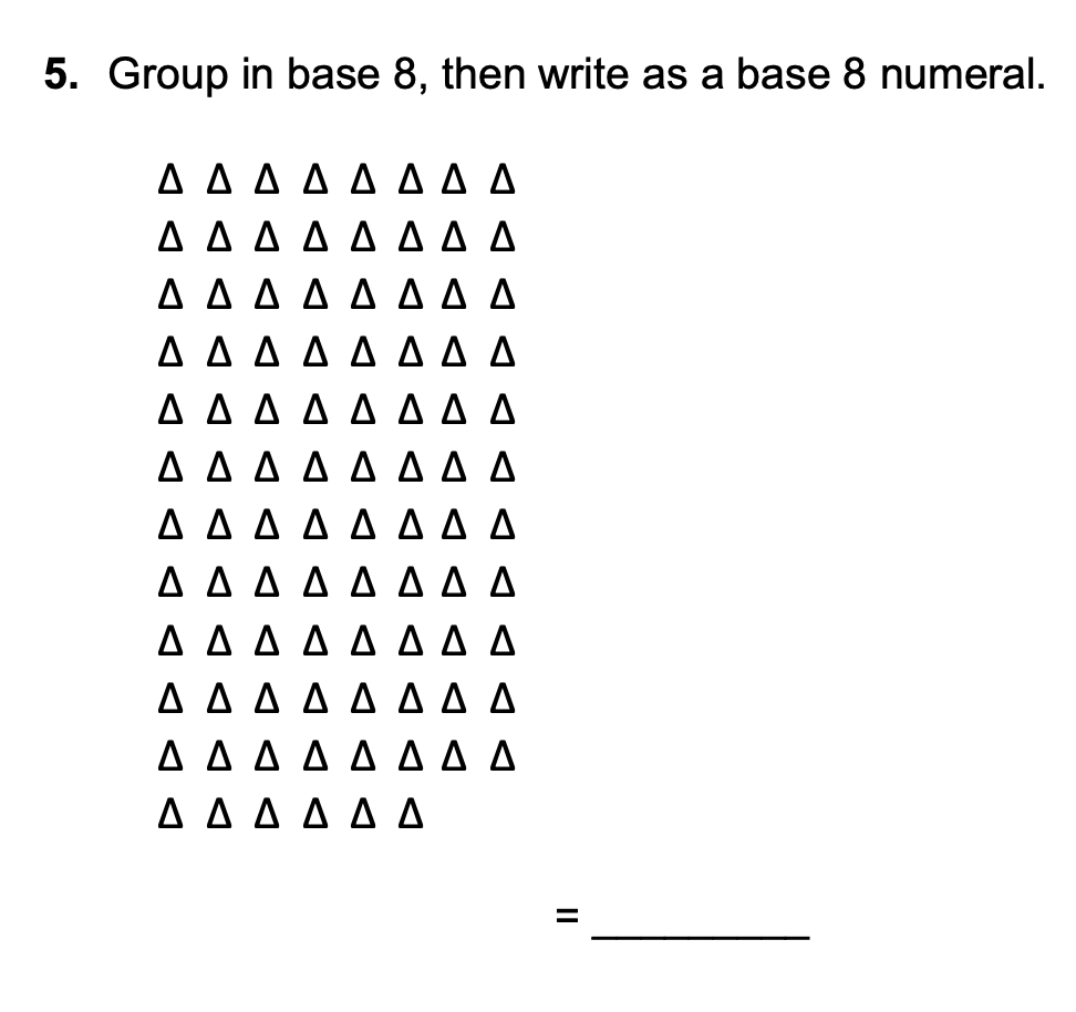 solved-5-group-in-base-8-then-write-as-a-base-8-numeral-chegg