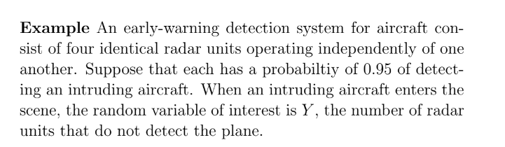 Solved Example An Early-warning Detection System For | Chegg.com