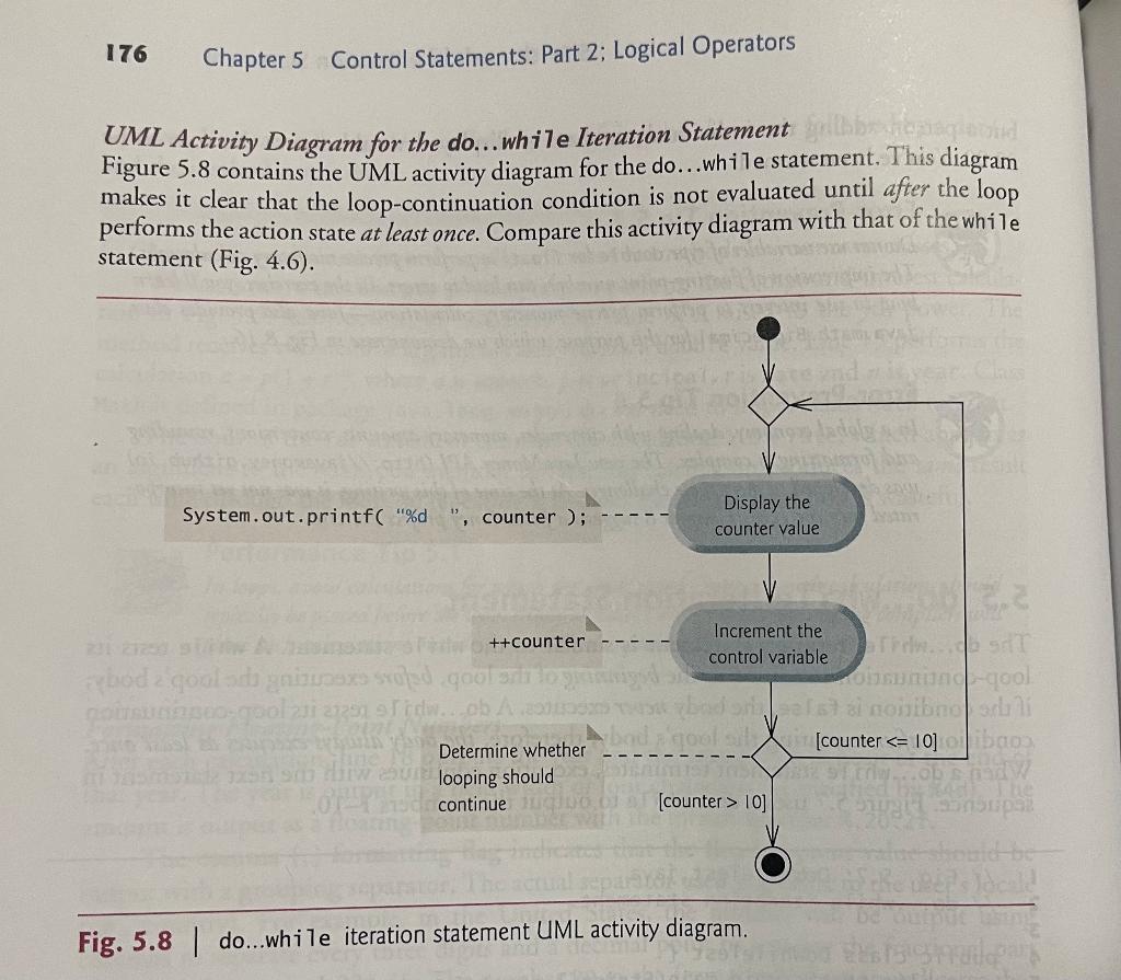 Solved 176 Chapter 5 Control Statements: Part 2; Logical | Chegg.com