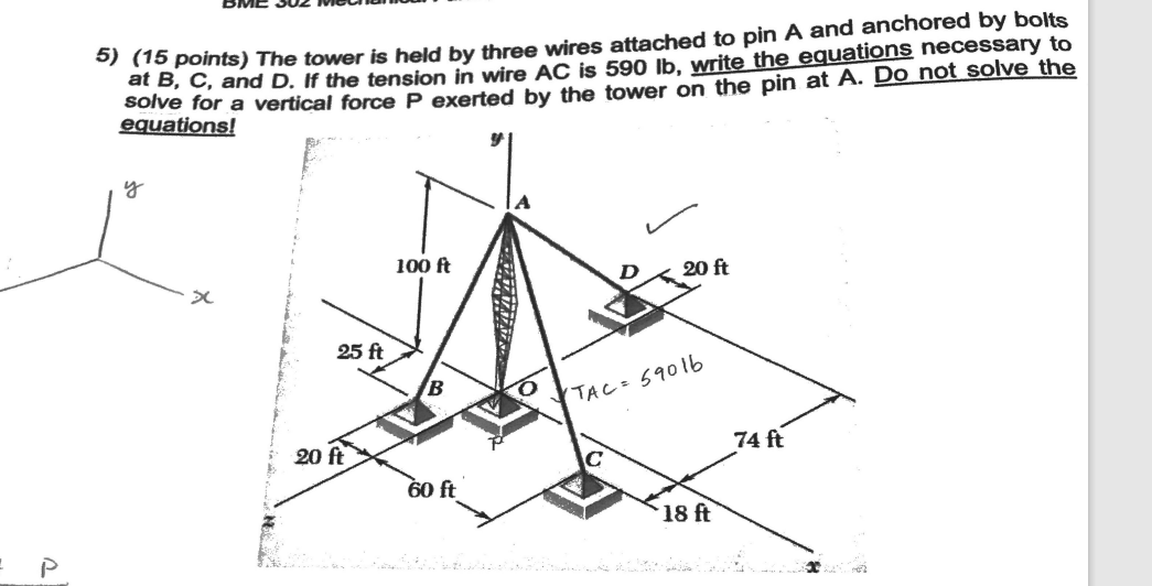 Solved 4) (15 points) Two cables are tied together and | Chegg.com