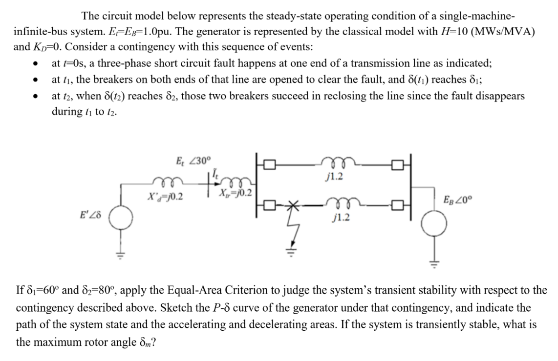 Solved The Circuit Model Below Represents The Steady-state | Chegg.com