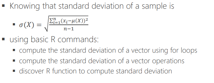 Solved Knowing that standard deviation of a sample is n-1 | Chegg.com