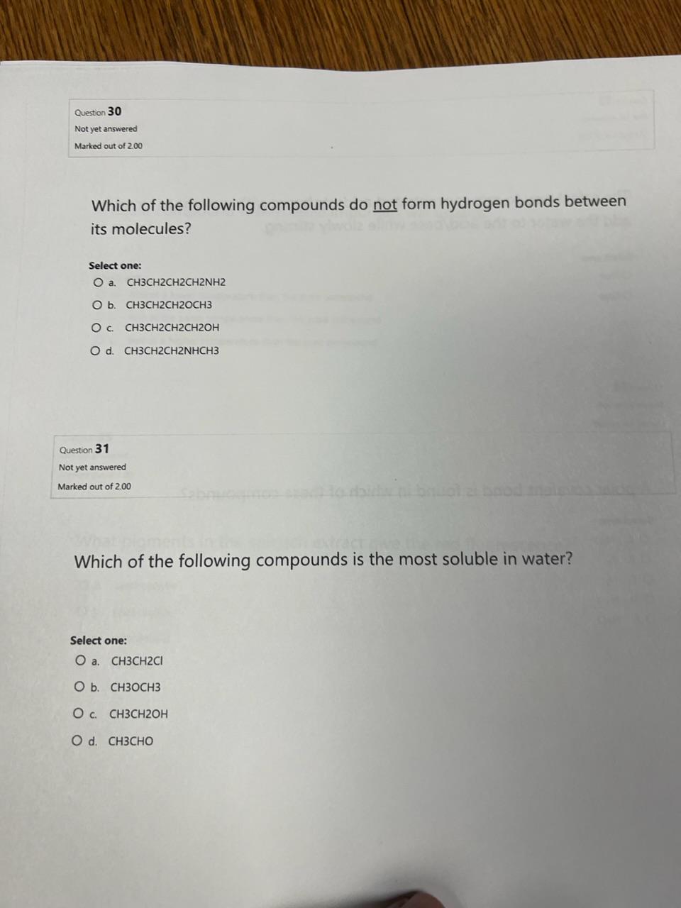 Solved Why is a boiling chip needed in the experiment of the