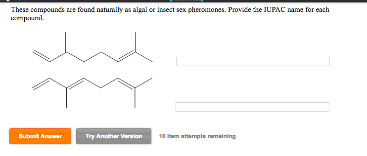 Solved These Compounds Are Found Naturally As Algal Or 1296