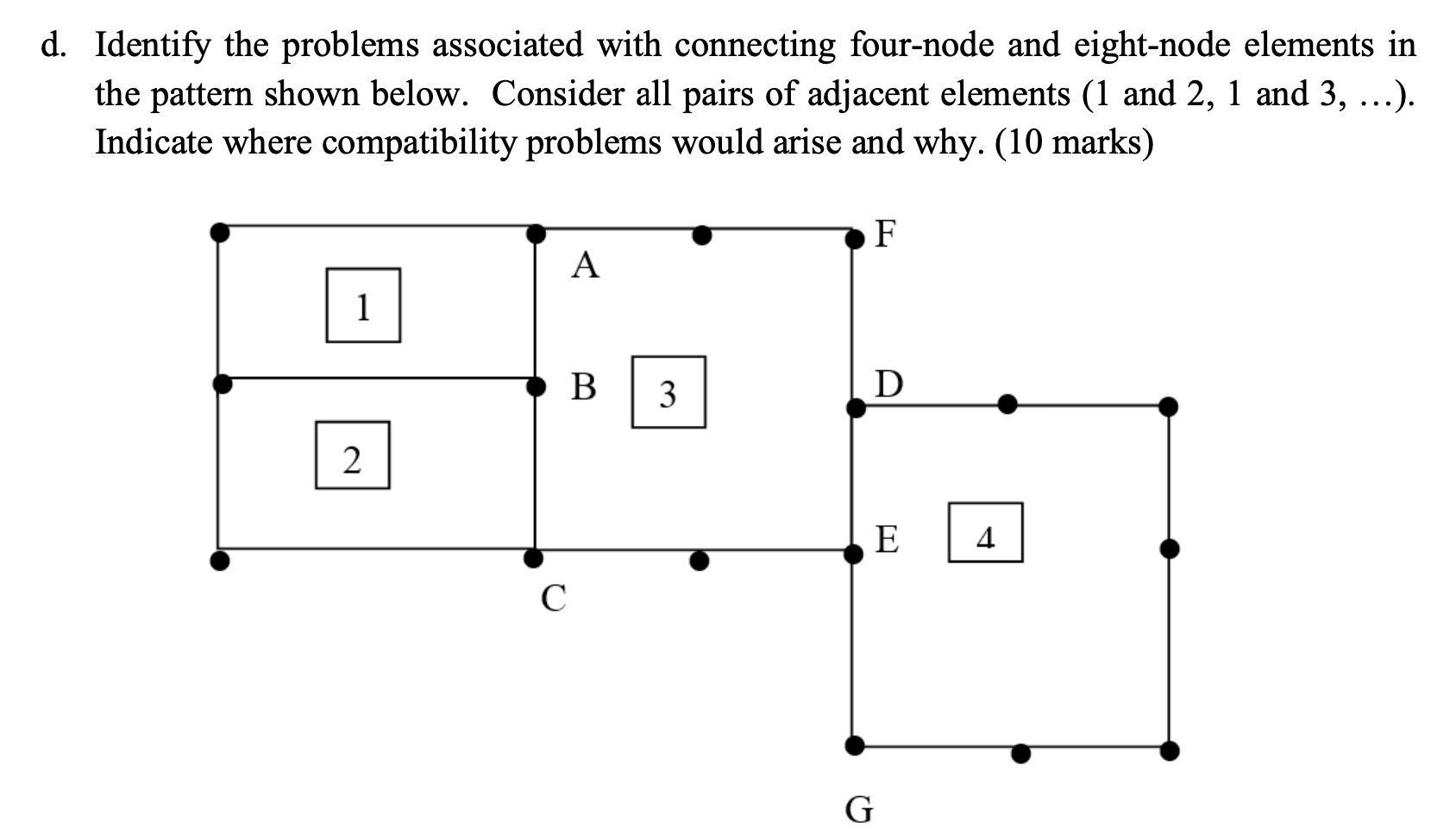 Solved d. Identify the problems associated with connecting | Chegg.com
