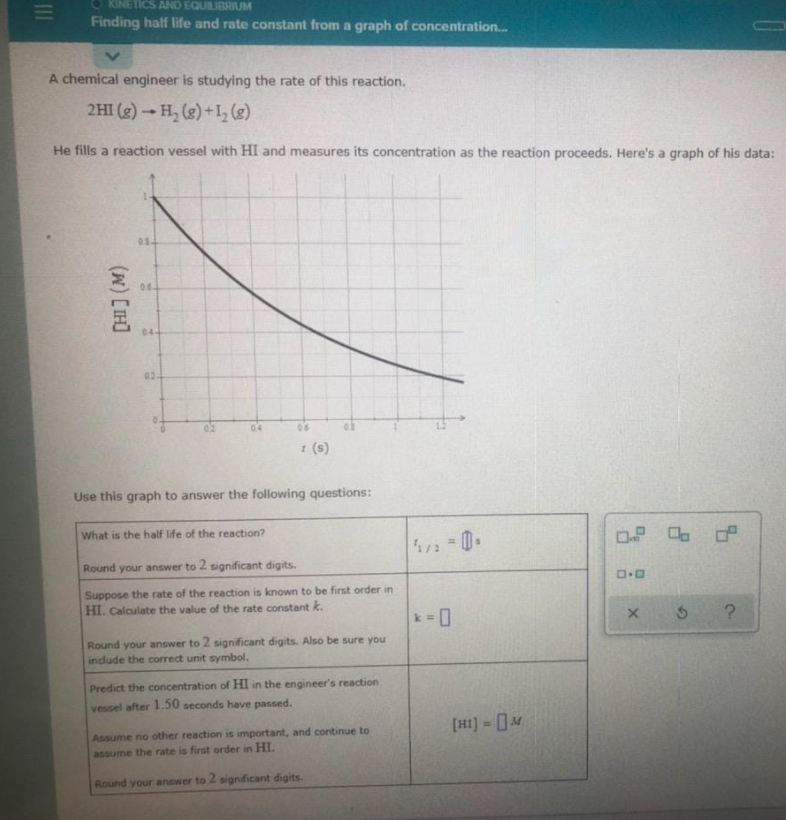 Solved Solving Applied Problems With First-order Kinetics A | Chegg.com