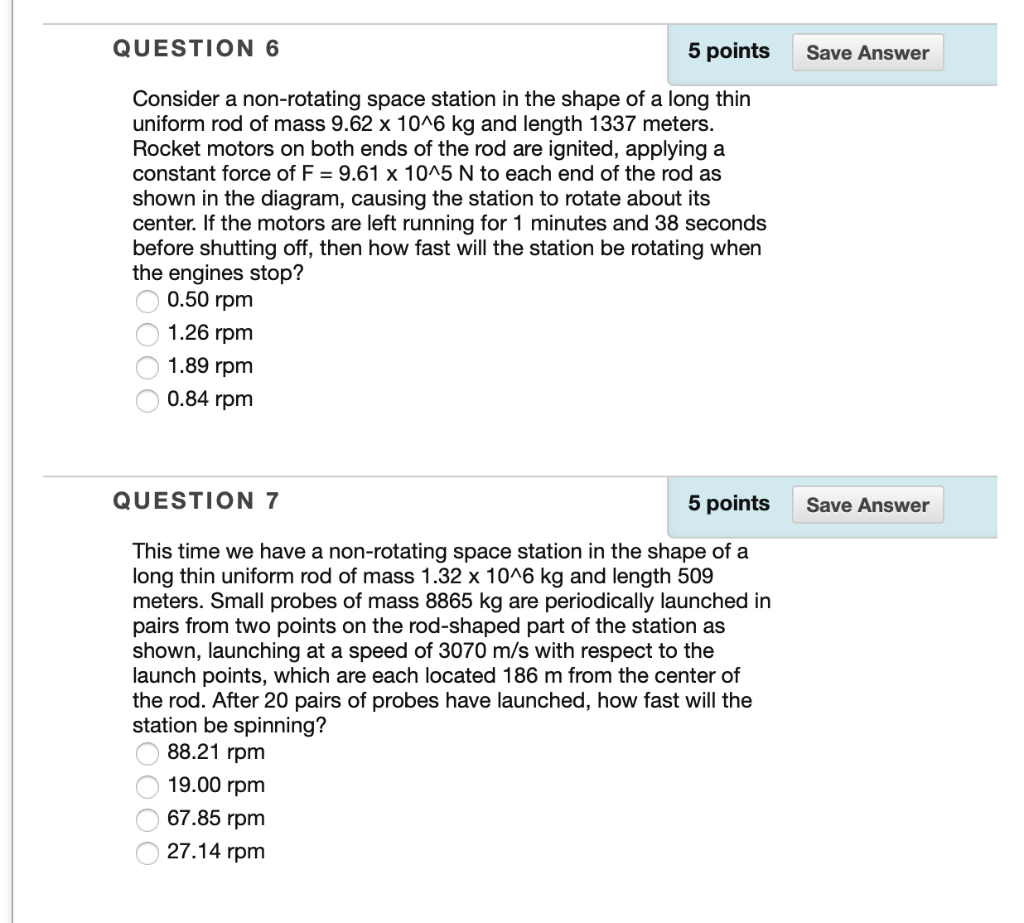 Solved Question 6 5 Points Save Answer Consider A 7554