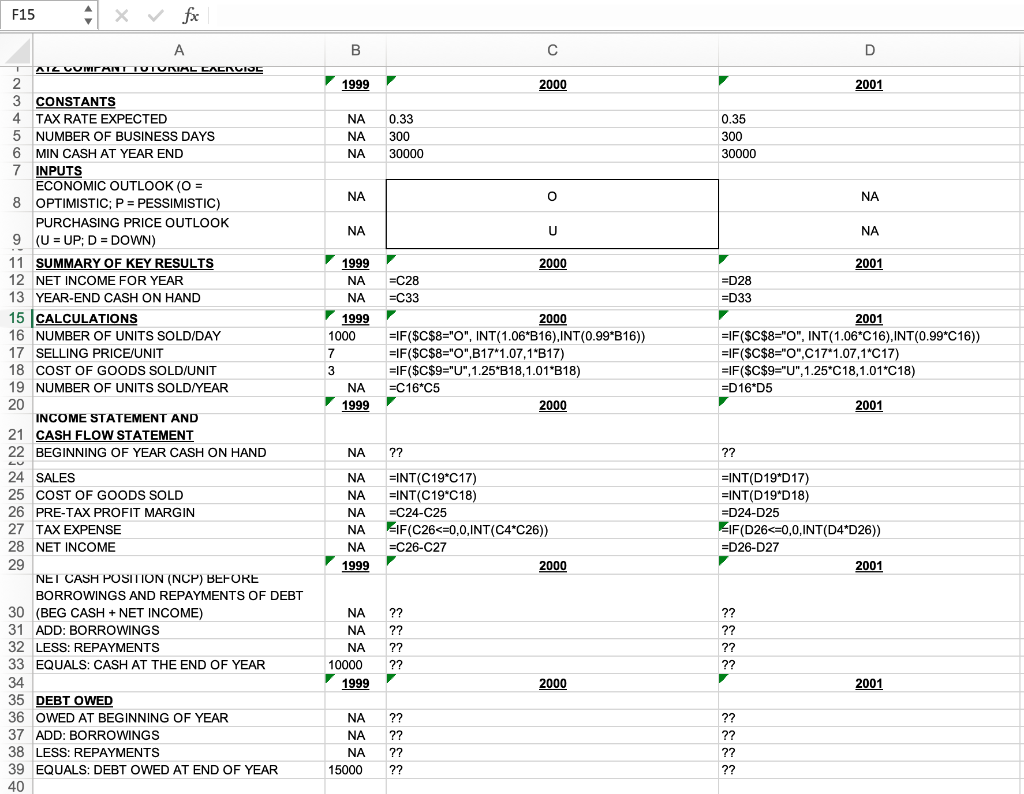 Multiple Conditions Using And Or I Sometimes A T Chegg Com