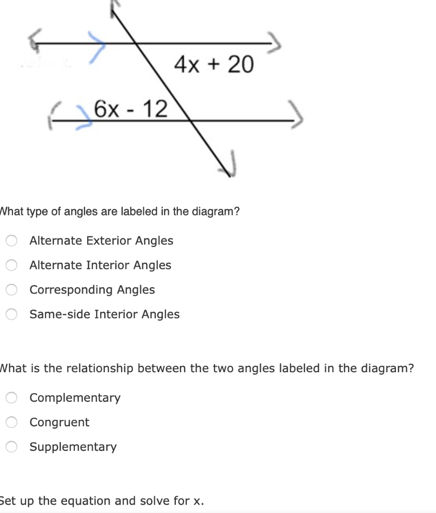 Alternate Exterior Angles