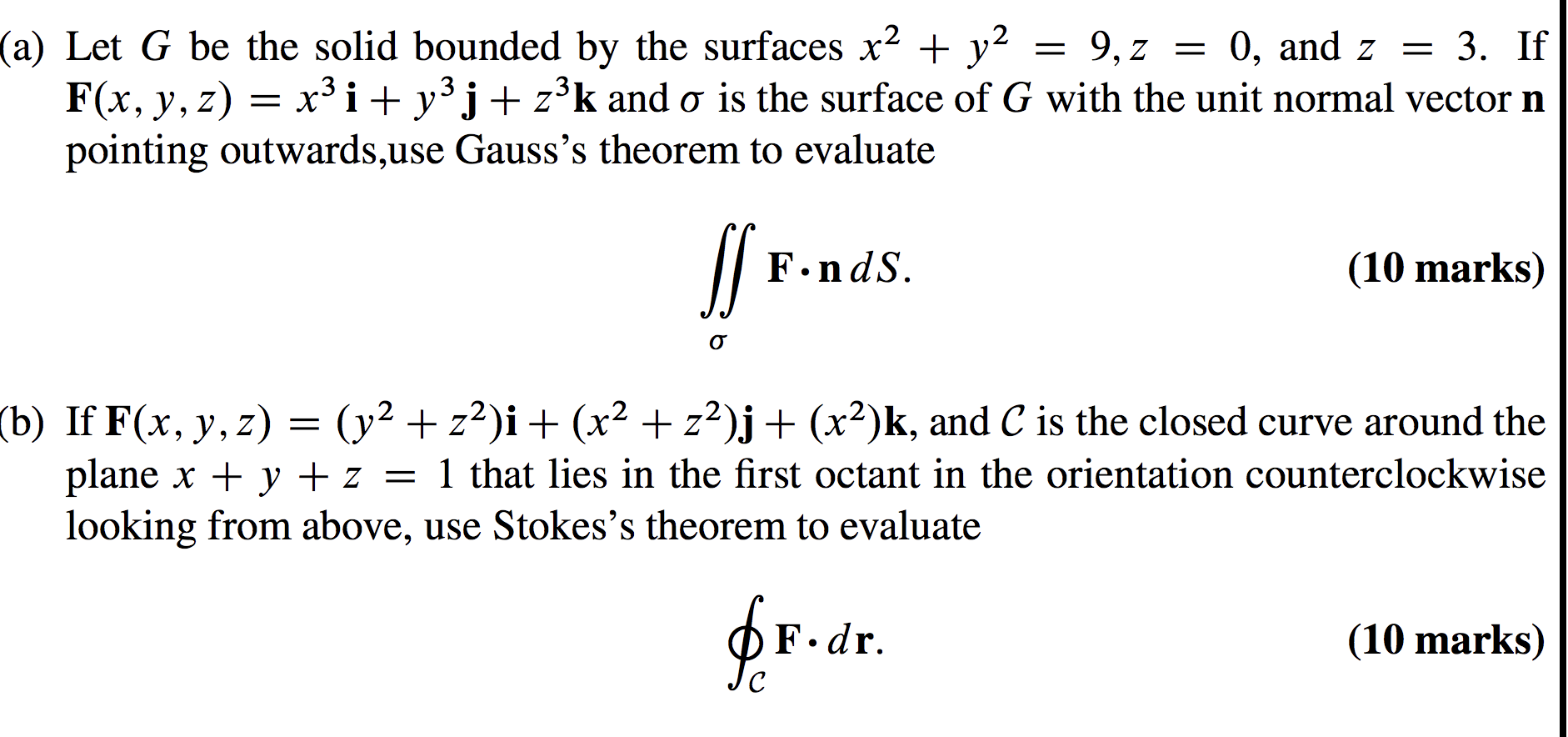 Solved A Let G Be The Solid Bounded By The Surfaces X2 Chegg Com