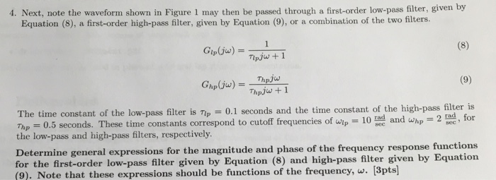 Solved 1. Determine a piecewise expression for the waveform | Chegg.com