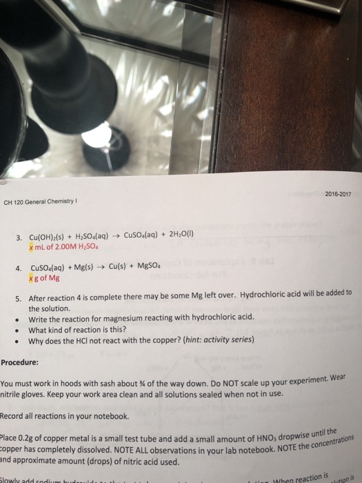 Solved Lab 8 Exploration of Copper Chemistry Prelab