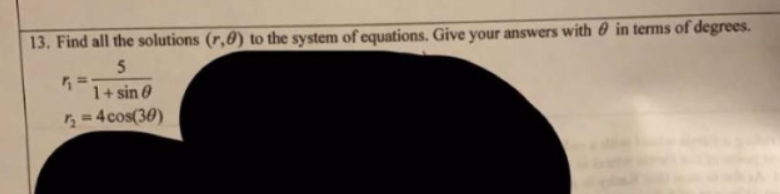Solved 13. Find all the solutions (1,8) to the system of | Chegg.com