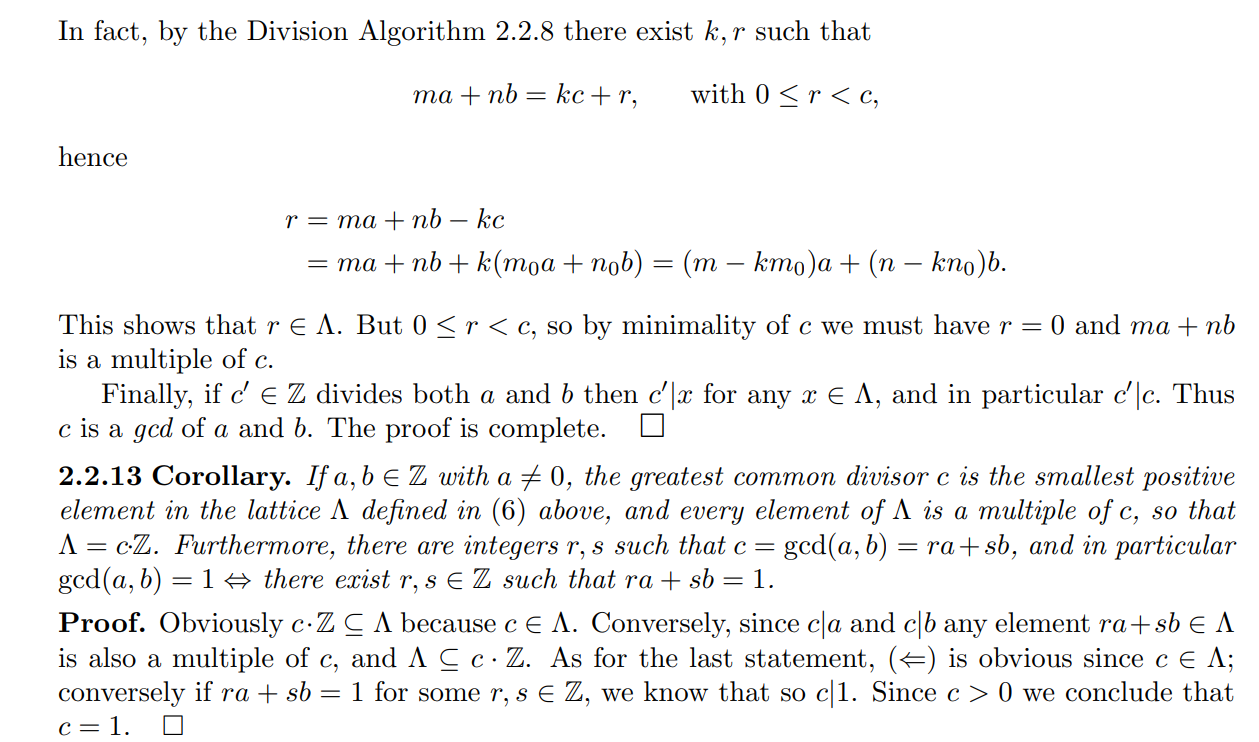 Solved *2.2.14 Exercise. Let A,b Be Integers > 0. Use | Chegg.com