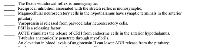 Solved The flexor withdrawal reflex is monosynaptic. | Chegg.com