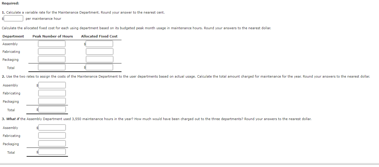 Solved Calculating And Using Dual Charging Rates The Chegg