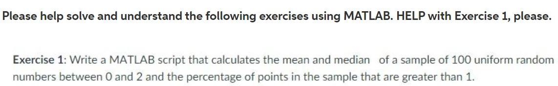 Solved Please help solve and understand the following | Chegg.com