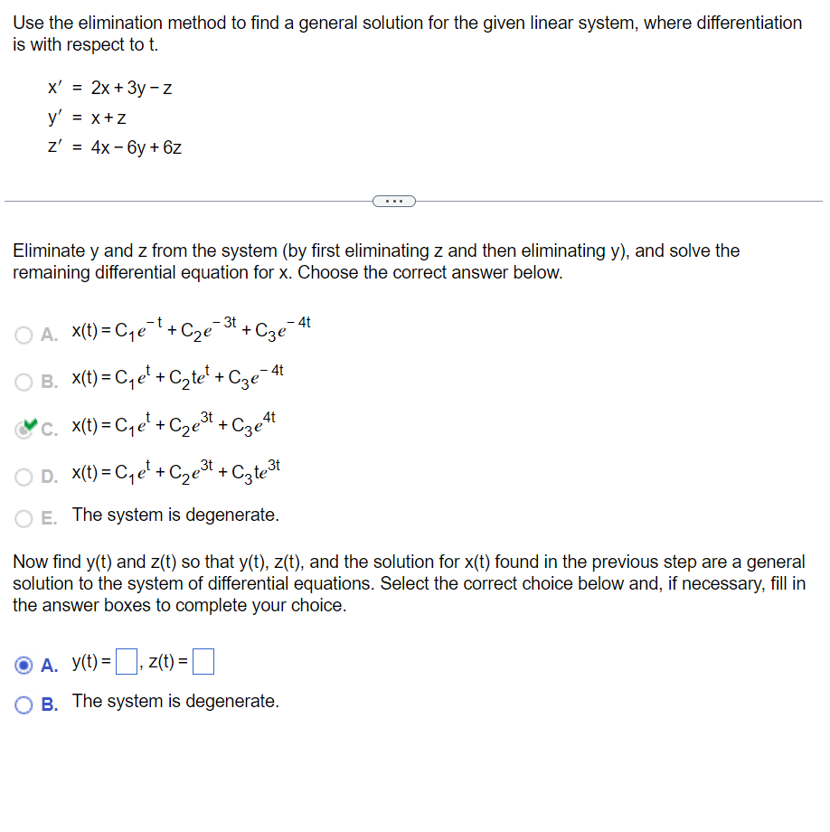 2 x 3 y 6 z then z is equal to