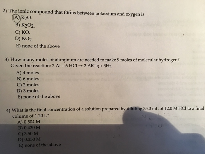 solved-2-the-ionic-compound-that-forms-between-potassium-chegg