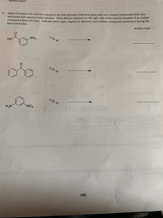 Solved Complete the reaction equation for the chemistry that | Chegg.com