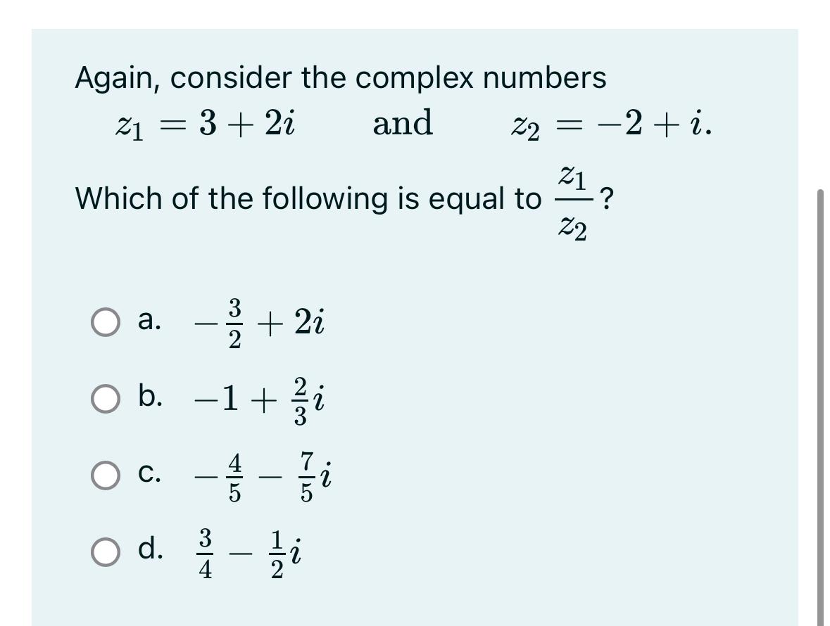 solved-again-consider-the-complex-numbers-z1-3-2i-and-chegg