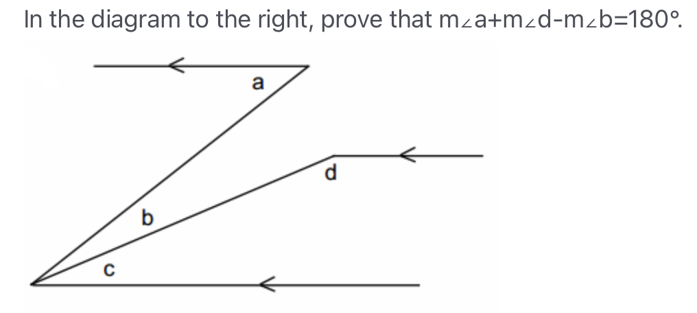 Solved In the diagram to the right, prove that | Chegg.com