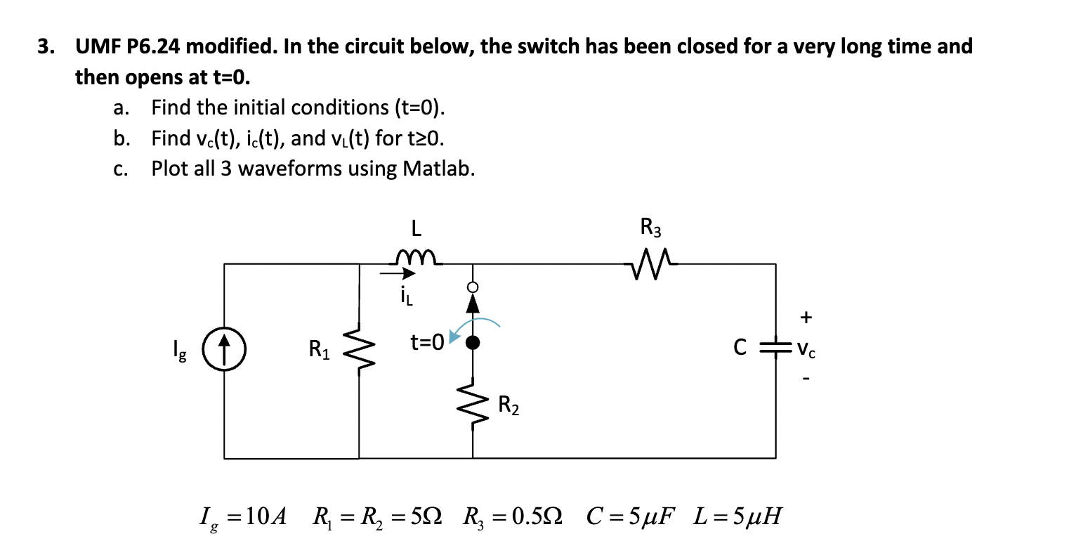 Solved Umf P6 24 ï Modified In The Circuit Below The Switch Chegg Solved Umf P6 24 ï Modified In The Circuit Below The Switch Chegg