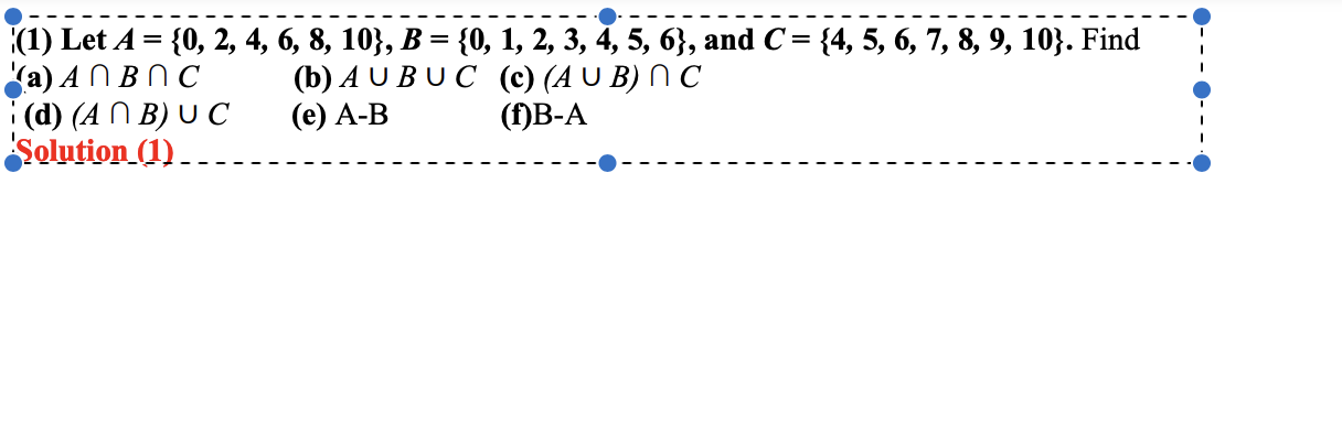 Solved (1) Let A={0,2,4,6,8,10},B={0,1,2,3,4,5,6}, And | Chegg.com