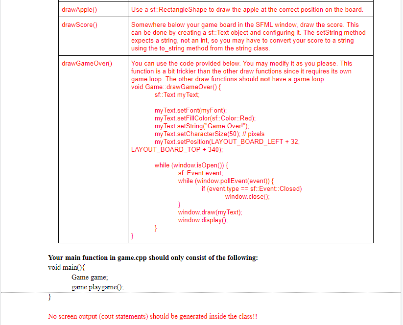 Solved Details Write all the code necessary to implement the | Chegg.com