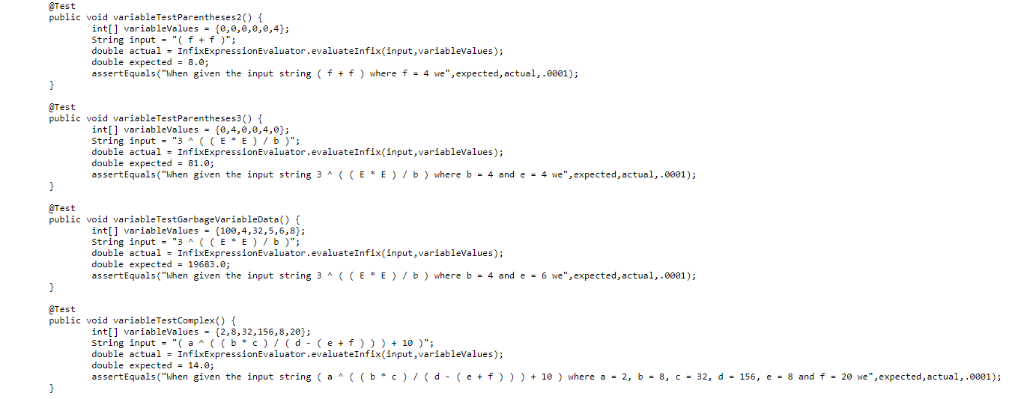 Solved Using the tester class attached for reference and | Chegg.com