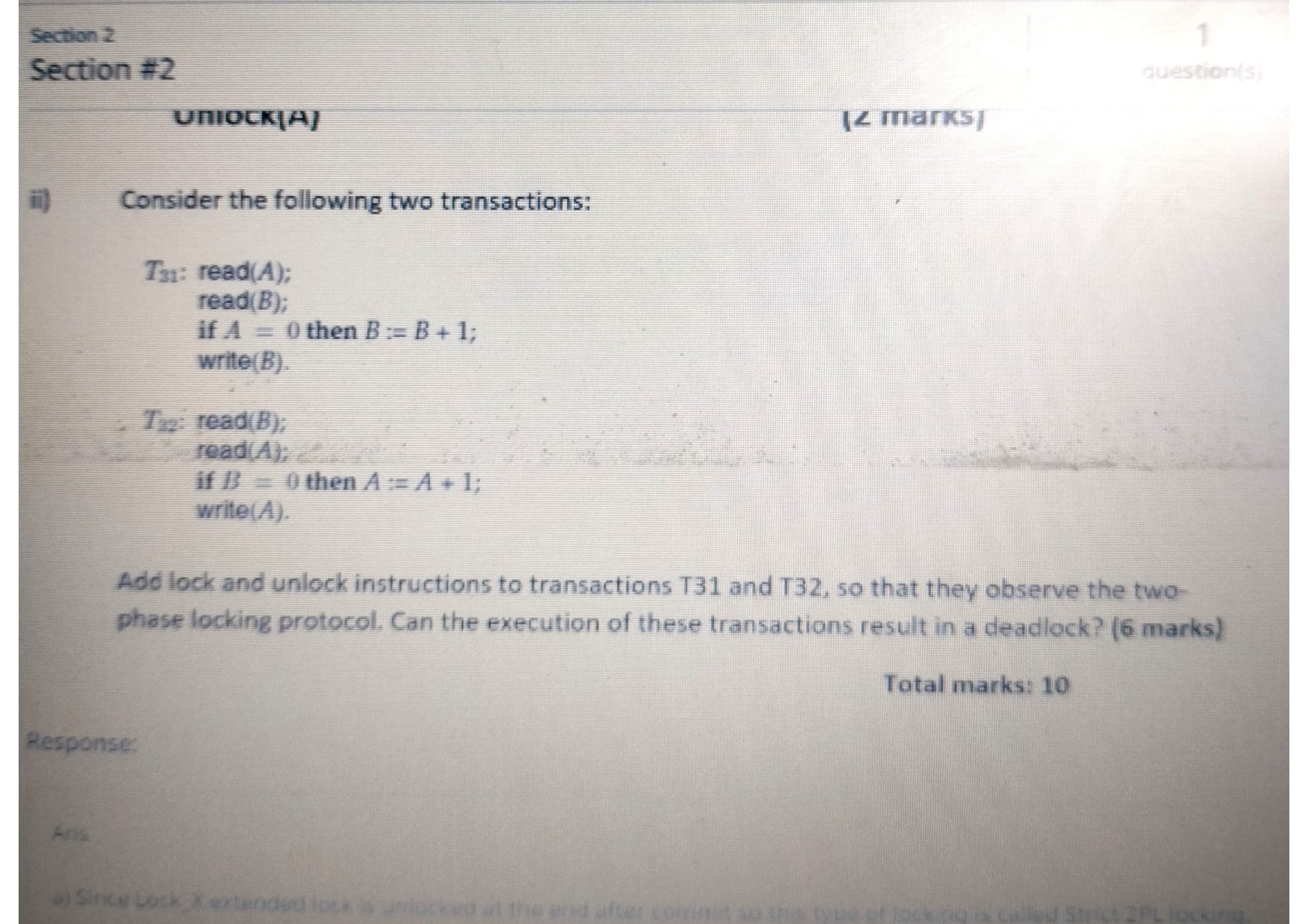 Solved Please Answer This Question Only By Typing Your | Chegg.com