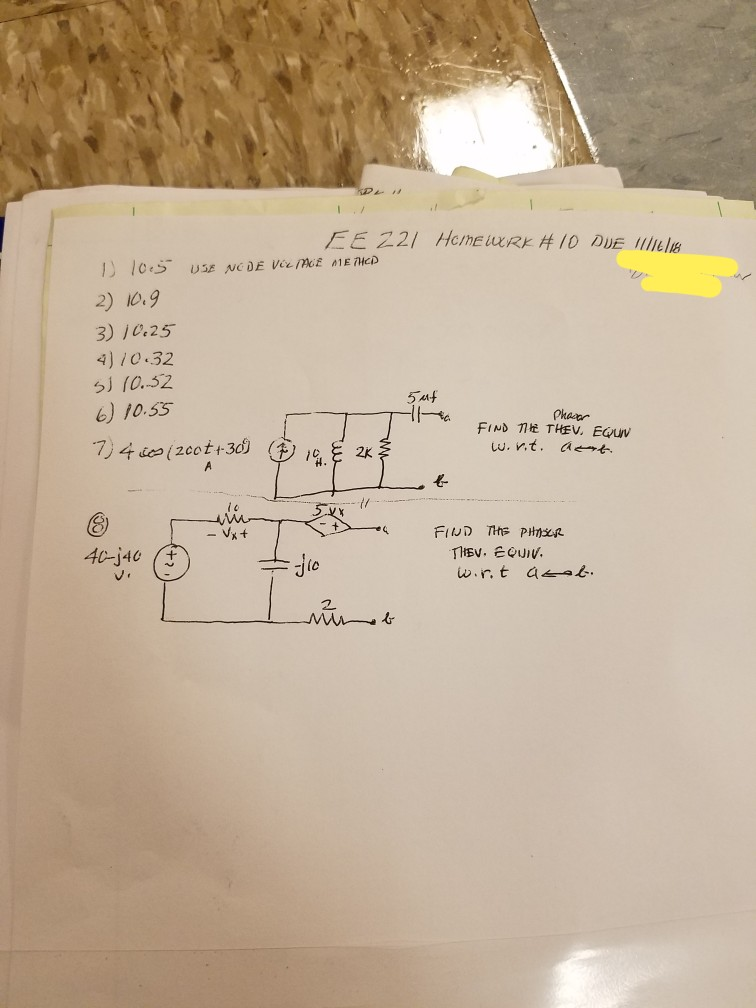 Solved 2) 10.9 3) 1C.25 4) 10.32 5J 10.52 6) 10.55 5af | Chegg.com