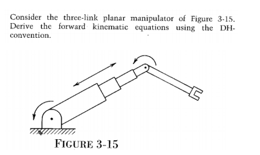 Solved 3 Consider The Three Link Planar Manipulator S - vrogue.co