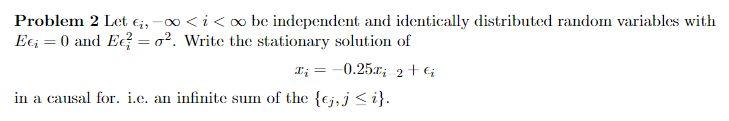 Solved OX Problem 2 Let €, -« | Chegg.com