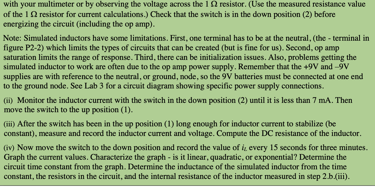 solved-analysis-2-2a-5-points-using-your-multimeter-chegg