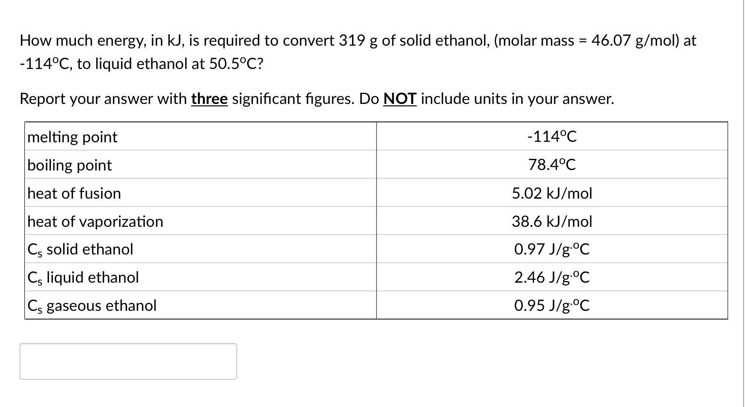 Solved How Much Energy, In KJ, Is Required To Convert 319