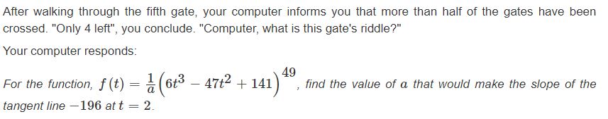 Solved After Walking Through The Fifth Gate, Your Computer | Chegg.com