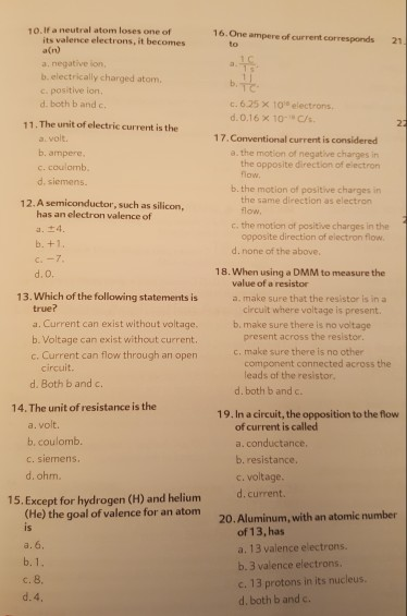 Solved Self-Test Answers At The Back Of The Book. 4. The | Chegg.com