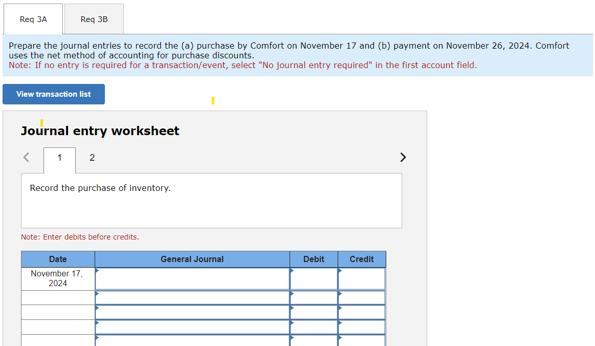Solved Comfort Company purchased 260 units of inventory on