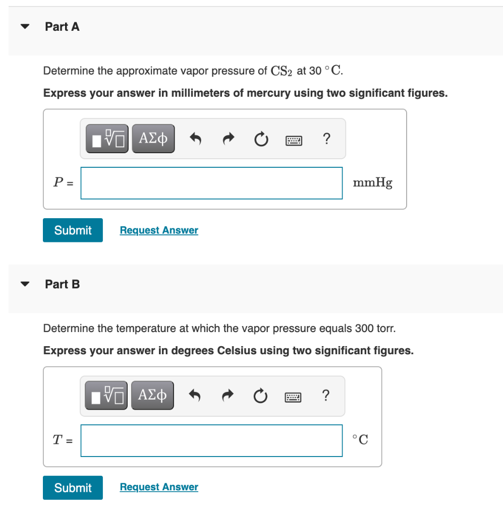 Solved Figure 1 1 of 1 > 800 700 600 500 Vapor pressure (mm