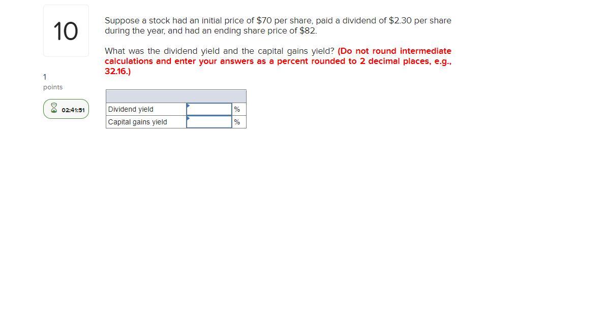 Solved Suppose a stock had an initial price of $70 per | Chegg.com